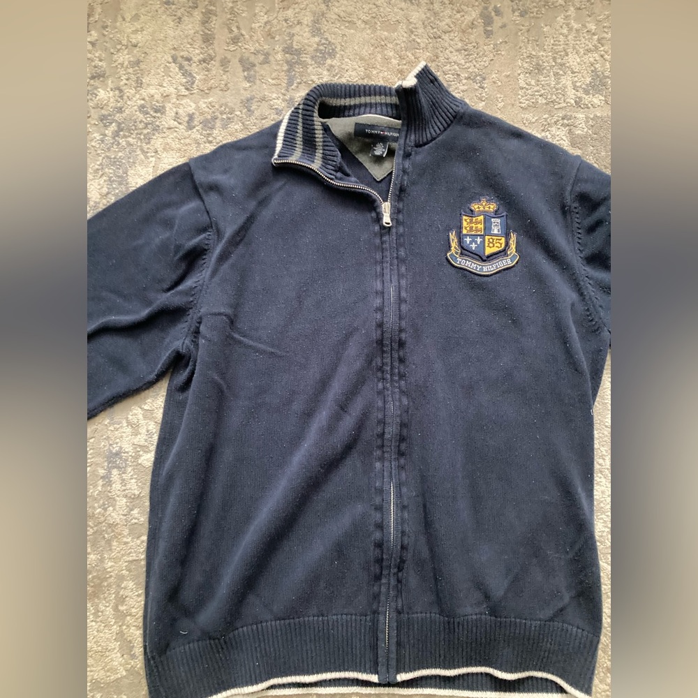 Women’s Tommy Hilfiger Zip Up Sweater Size L